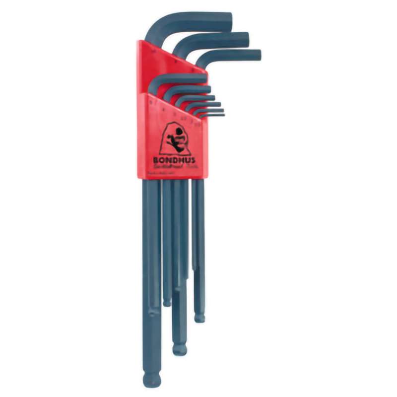 9-pc. Metric Ballpoint Hex Key Set 1.5 thru 10mm